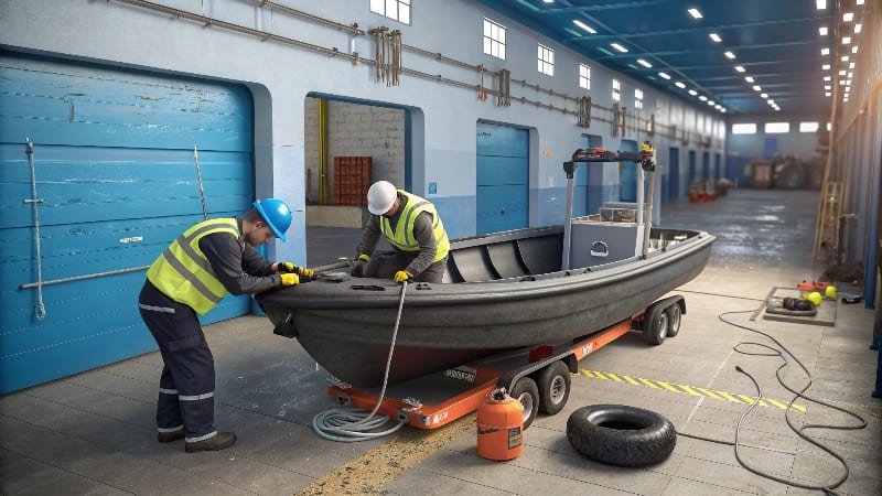 Shipyard dry dock fender system