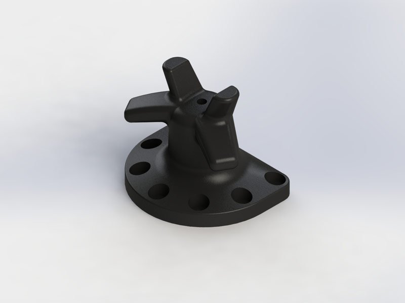 staghorn-bollard 3d