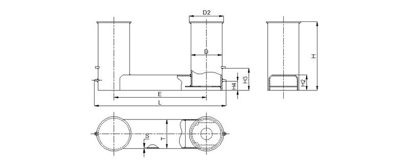 DIN82607 Double Bollard specification