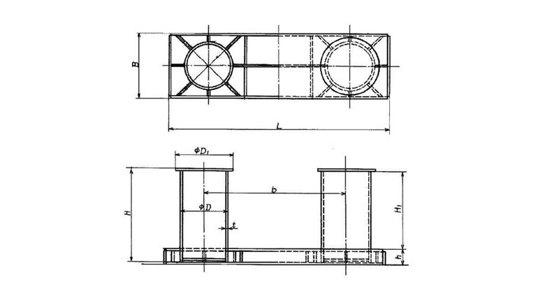 JIS-F2001-Double-bollard-specification