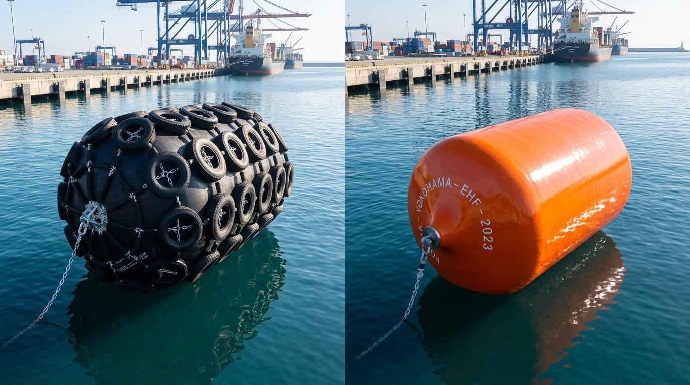 Yokohama vs Foam Fenders Comparison Yokohama vs Foam Fenders Comparison