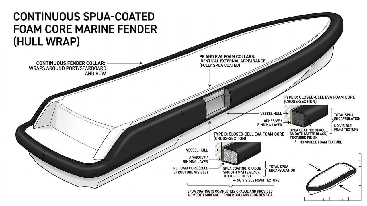 Closed-cell foam microstructure under compression