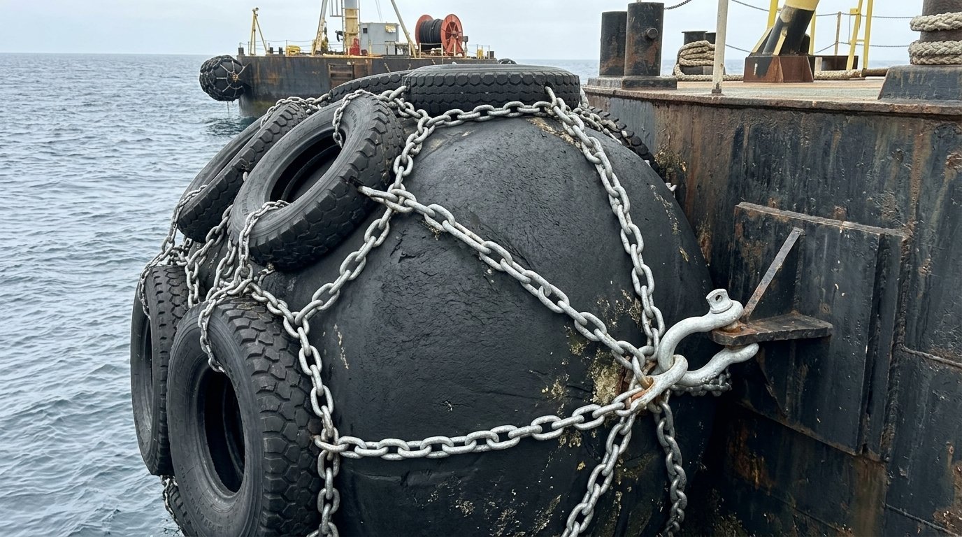 foam fender for offshore SPM terminal