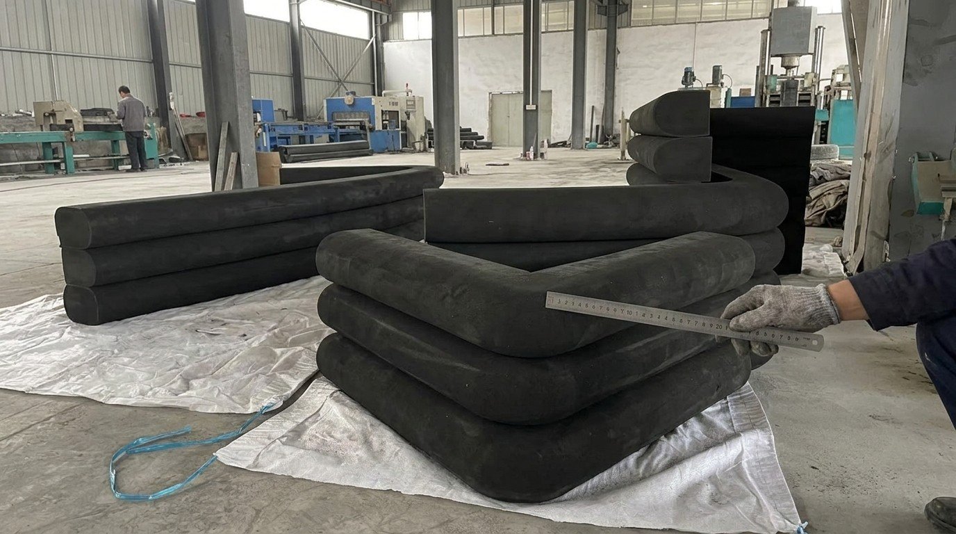 foam fender manufacturing process polyurethane skin application