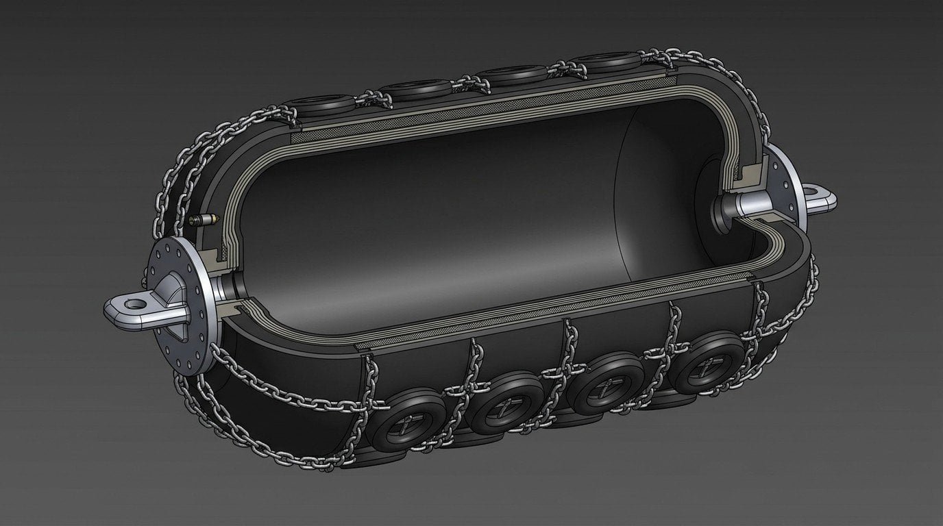 Standards governing LNG fender design including PIANC ISO 17357 OCIMF SIGTTO