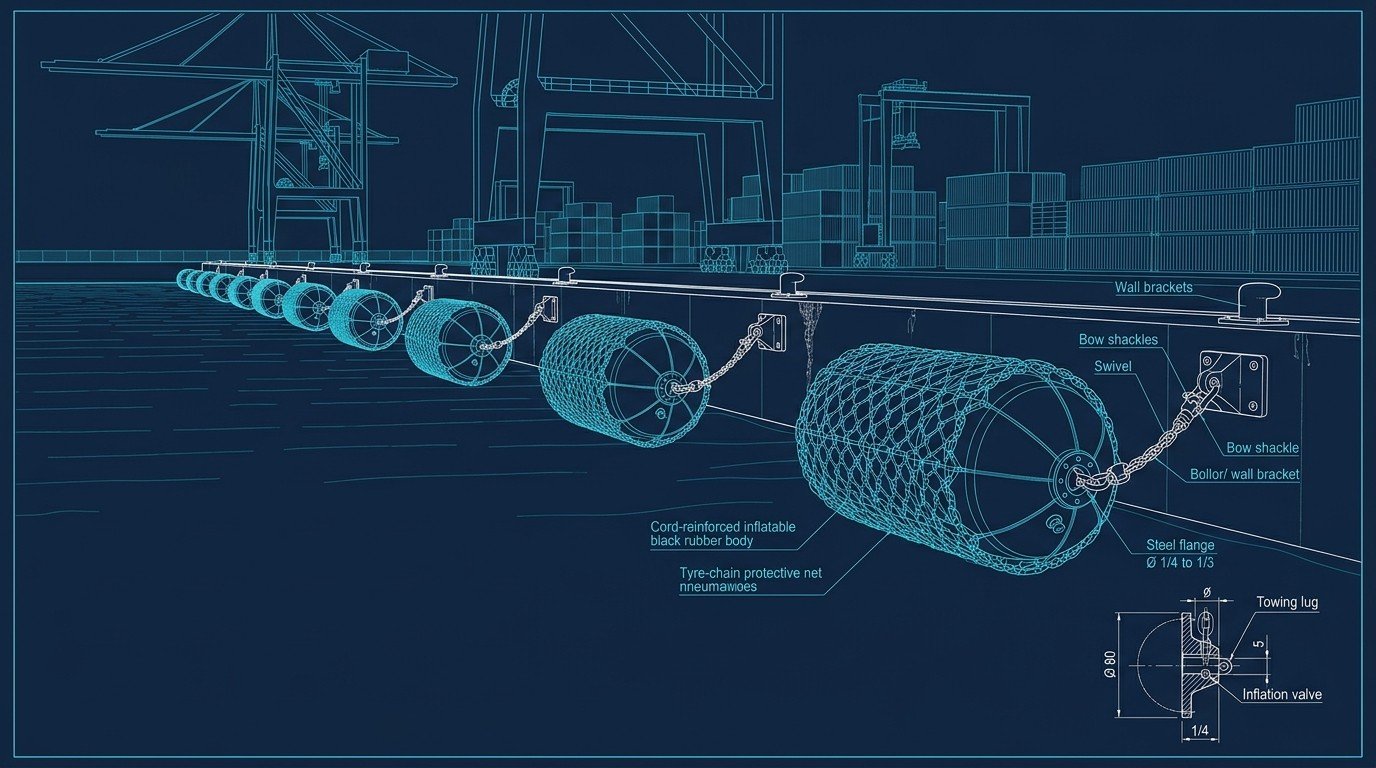 Relationship between PIANC WG 211, ISO 17357-1 and OCIMF MEG4 for fender design