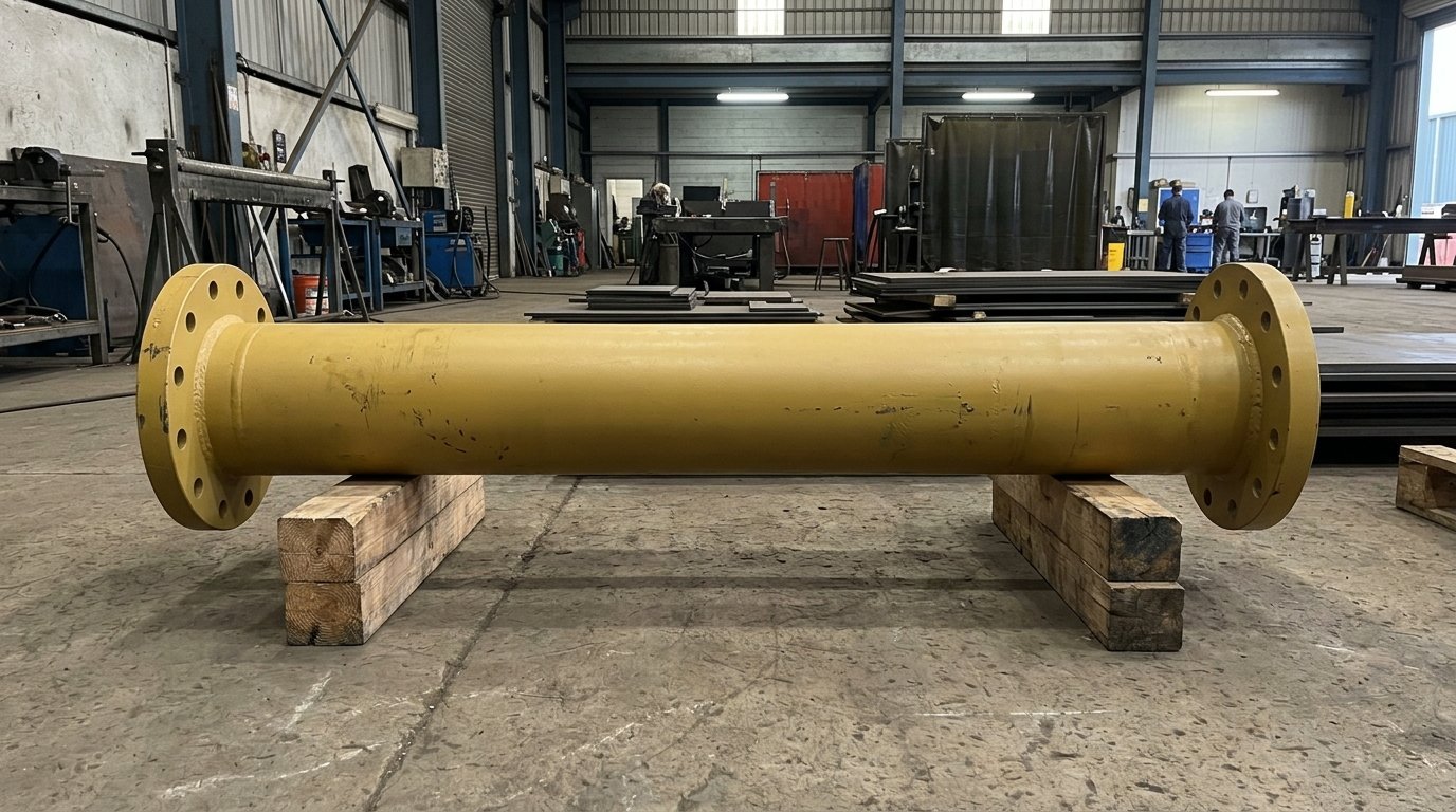 pipe spool drawing and fabricated spool assembly